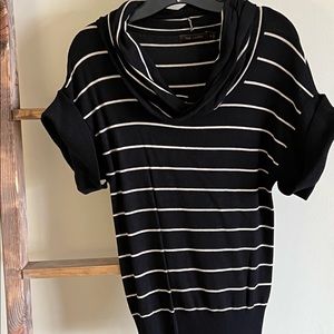 Cute cowl neck sweater!